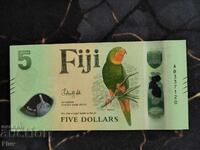 Банкнота - Фиджи - 5 долара UNC | 2025г.