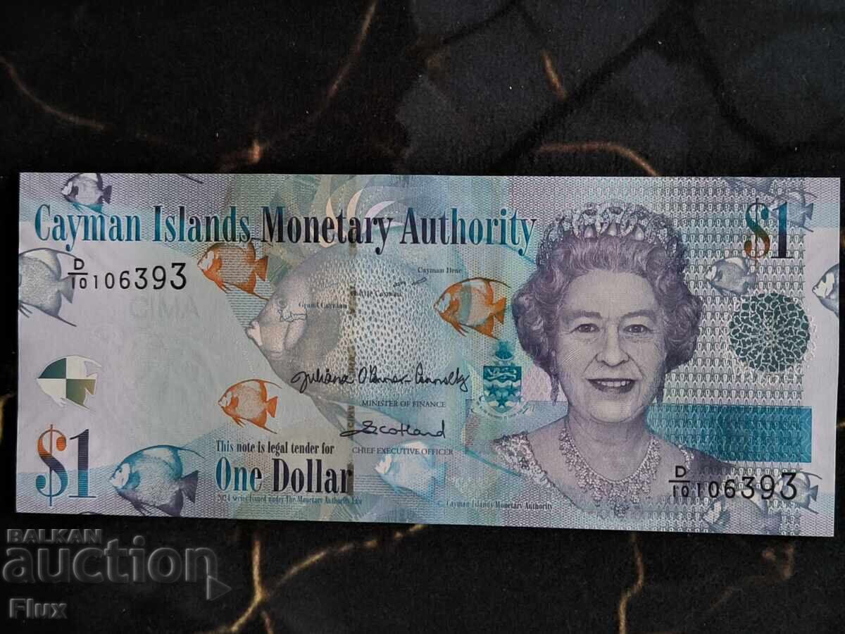 Banknote - Cayman Islands - 1 Dollar UNC | 2018