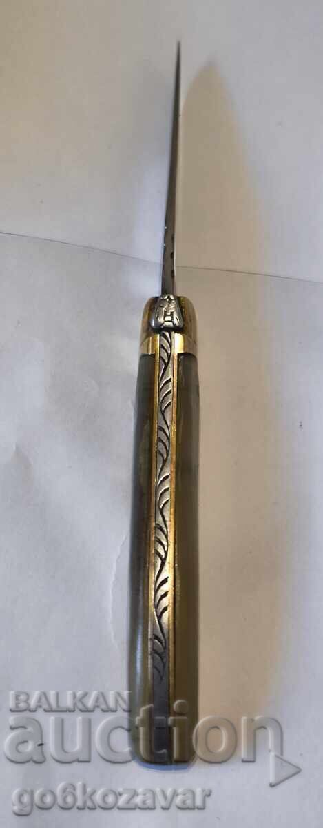 "Le Sabot" by Laguiole — with a handle made of genuine horn, Rare! - 5 "Le Sabot" by Laguiole — with a handle made of genuine horn, Rare! - 5