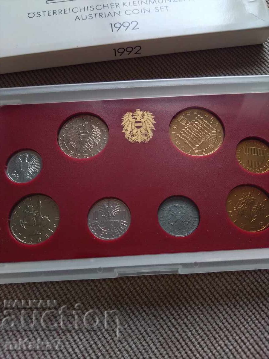 Сет монети 1992 година, Австрия