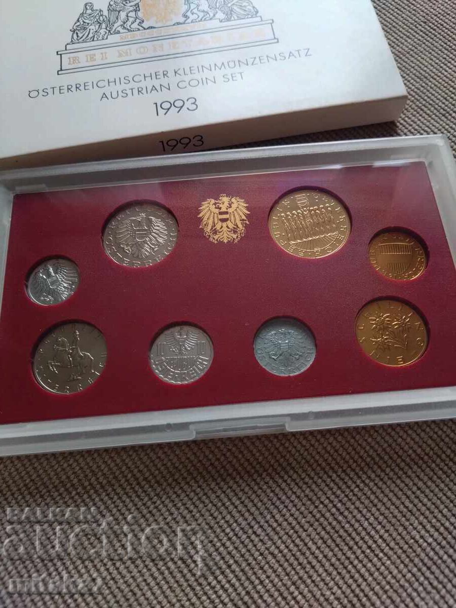 Сет монети 1993 година, Австрия