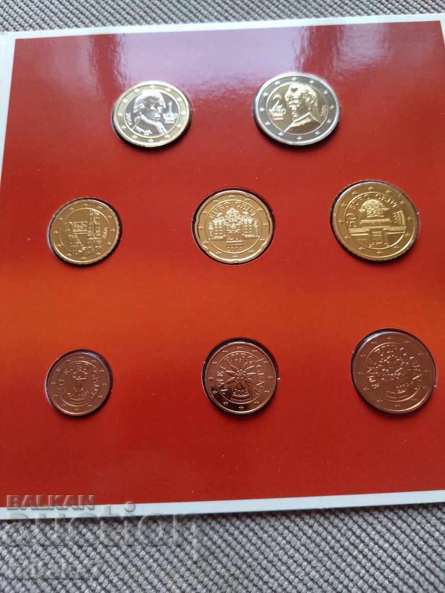 Παράδοση Σετ νομισμάτων 2004, Αυστρία