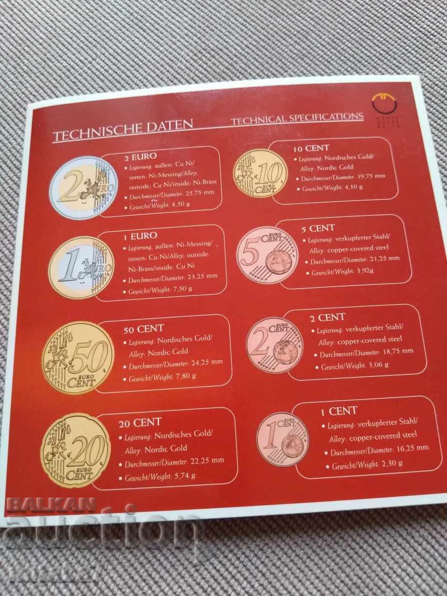 Σετ νομισμάτων 2004, Αυστρία - 6