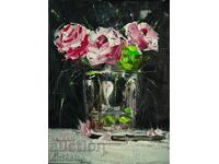 Oil painting - Still life - Roses - Anton Yordanov