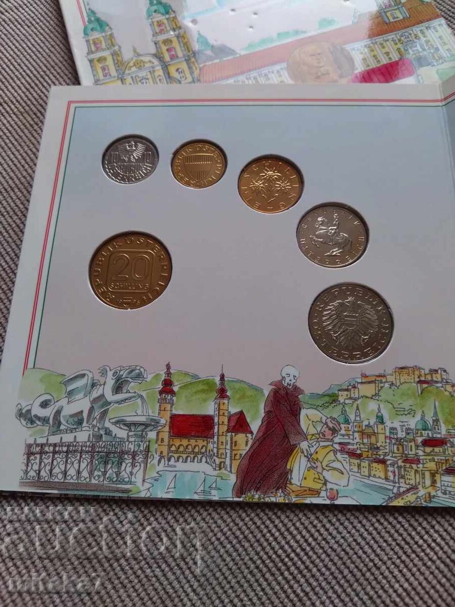 Livrarea Set monede 1996, Austria Livrarea Set monede 1996, Austria