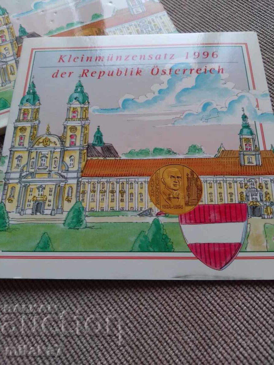 Set monede 1996, Austria Set monede 1996, Austria