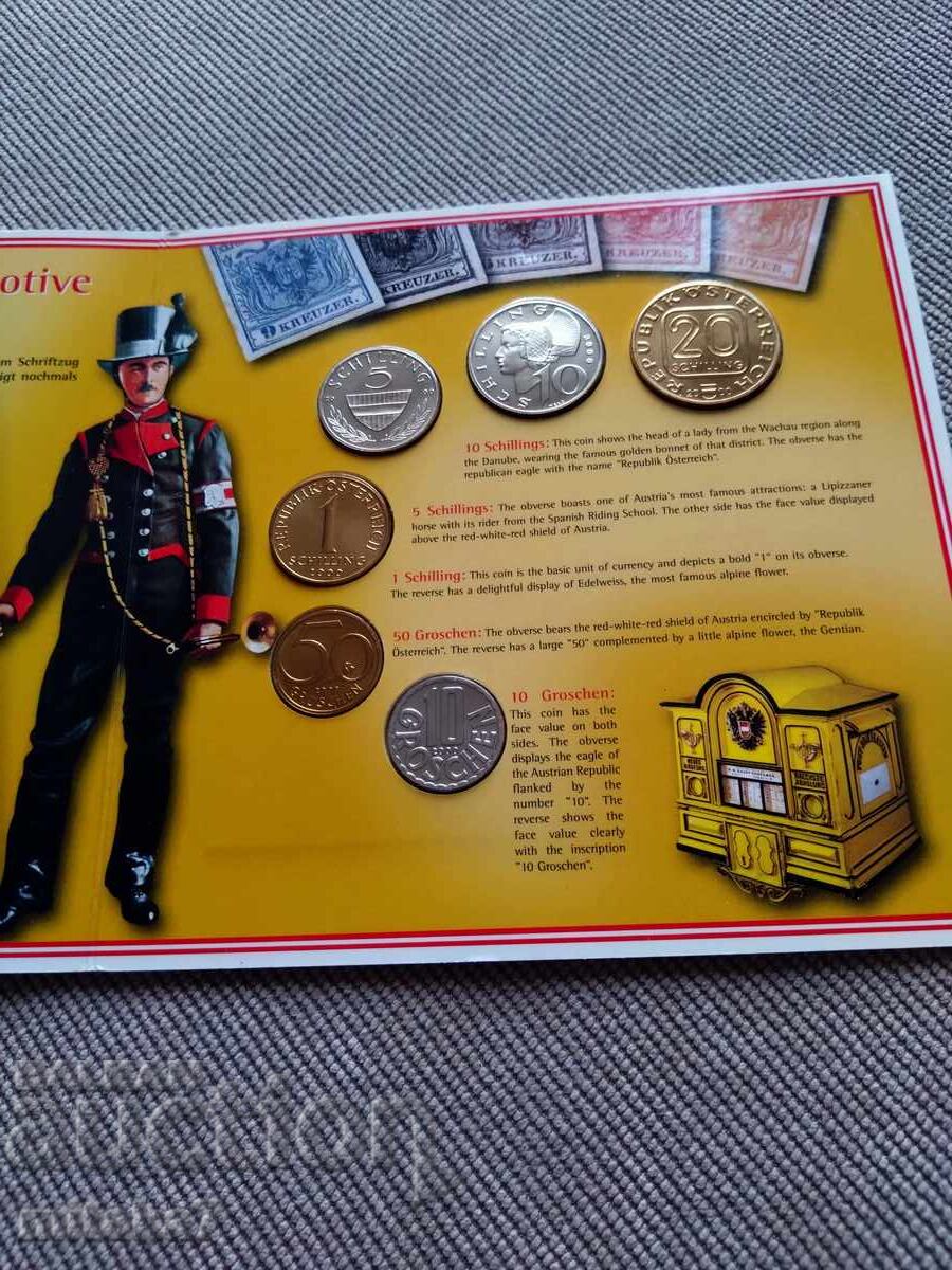 Сет монети 2000 година, Австрия с цена € 16.00 | 31.29 лв.