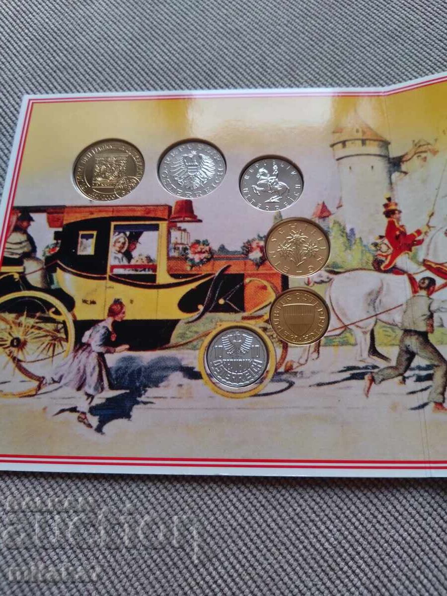 Аукцион Сет монети 2000 година, Австрия