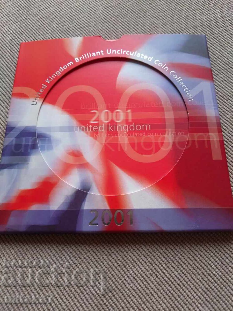 Set de monede 2001, Marea Britanie