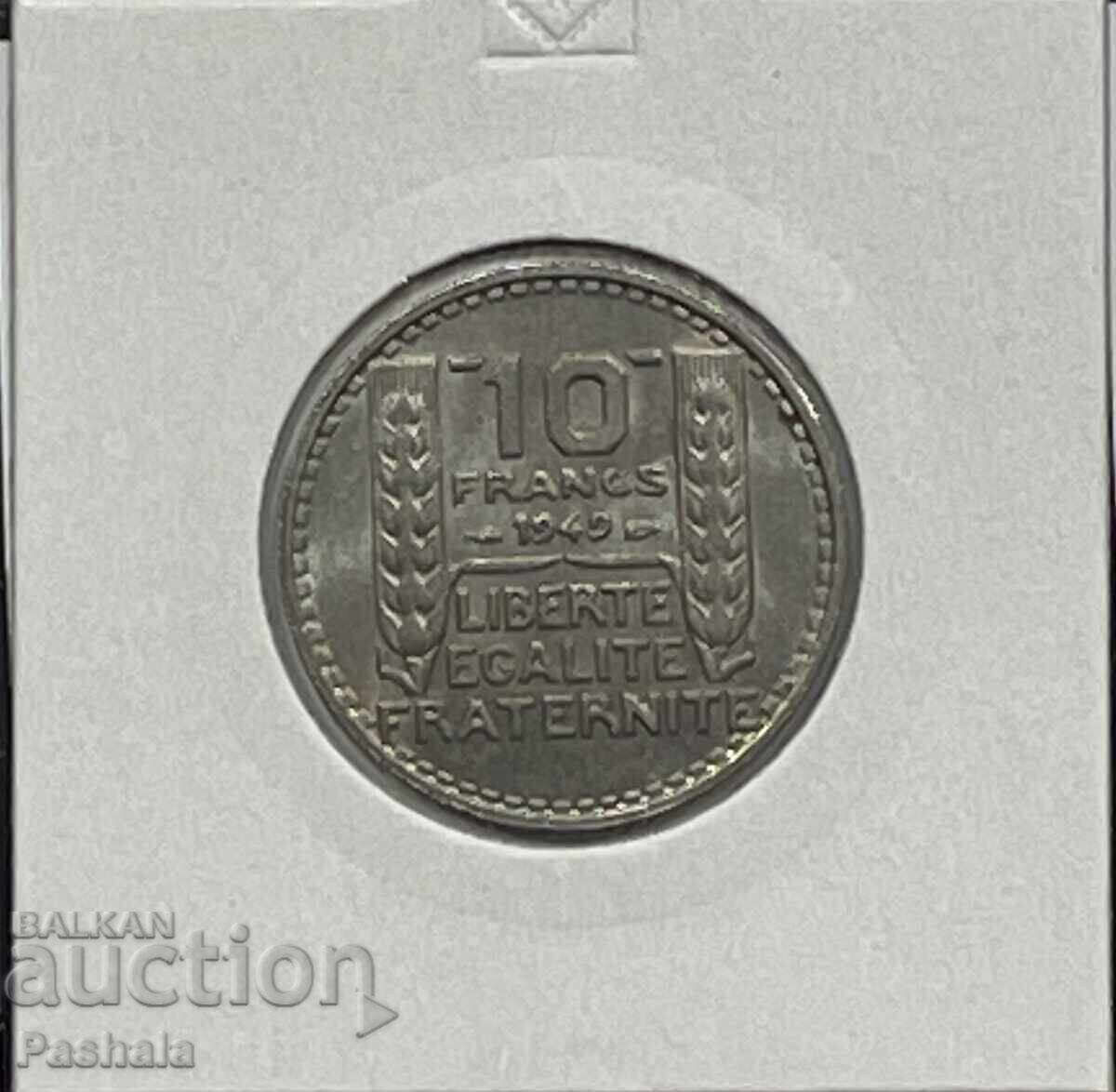 Franța 10 franci 1949 Franța 10 franci 1949