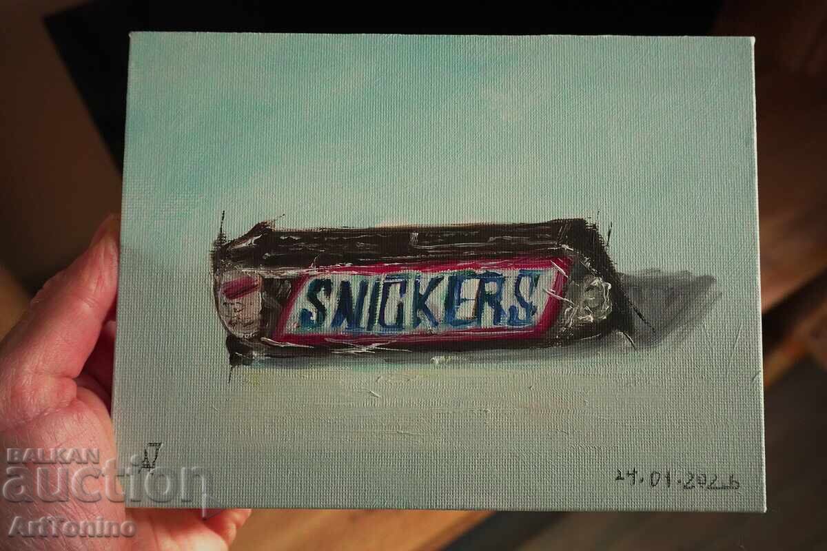 Pictură în ulei - Natură moartă - SNICKERS - Anton Yordanov - 7
