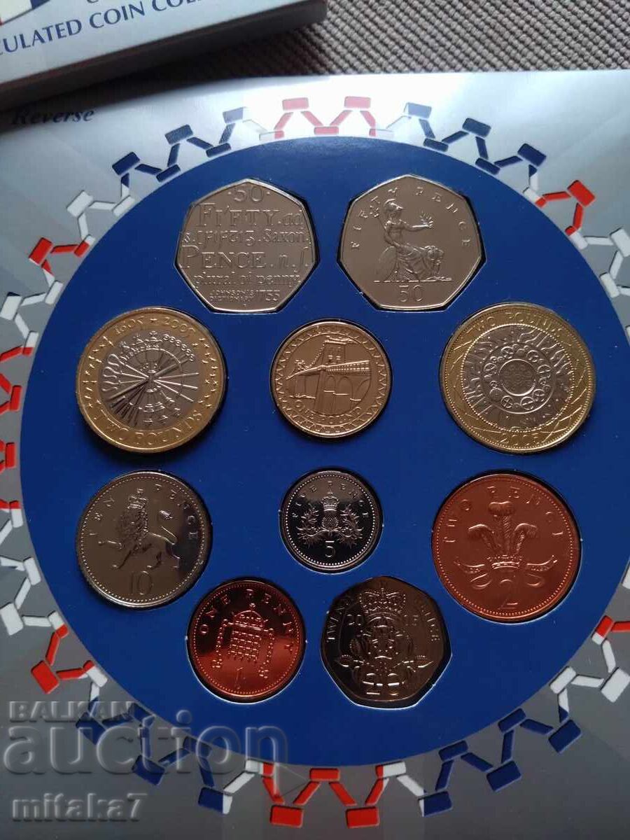 Σετ νομισμάτων 2005, Μεγάλη Βρετανία - 6