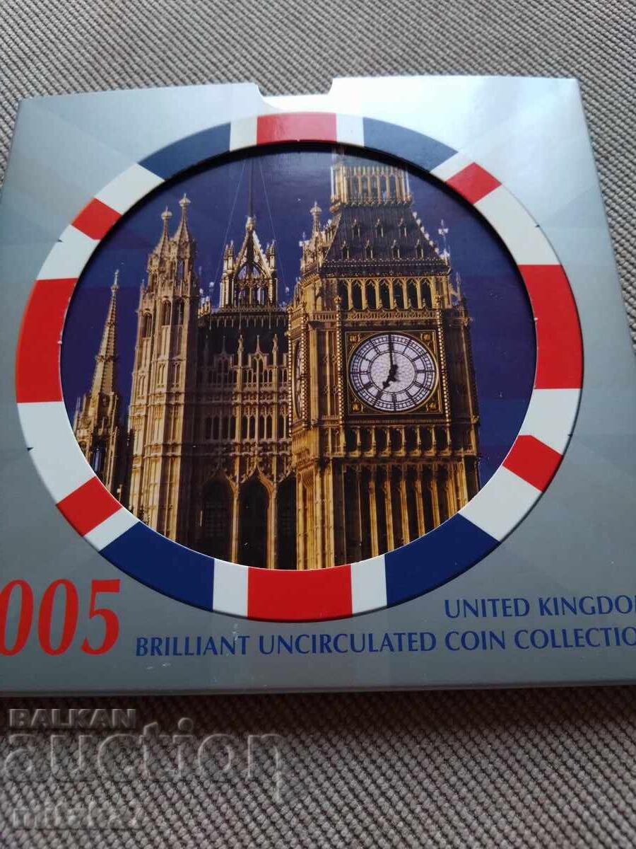 Σετ νομισμάτων 2005, Μεγάλη Βρετανία