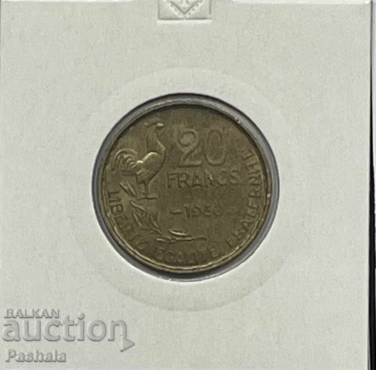Franța 20 franci 1953 Franța 20 franci 1953