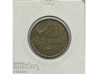 Franța 50 franci 1952