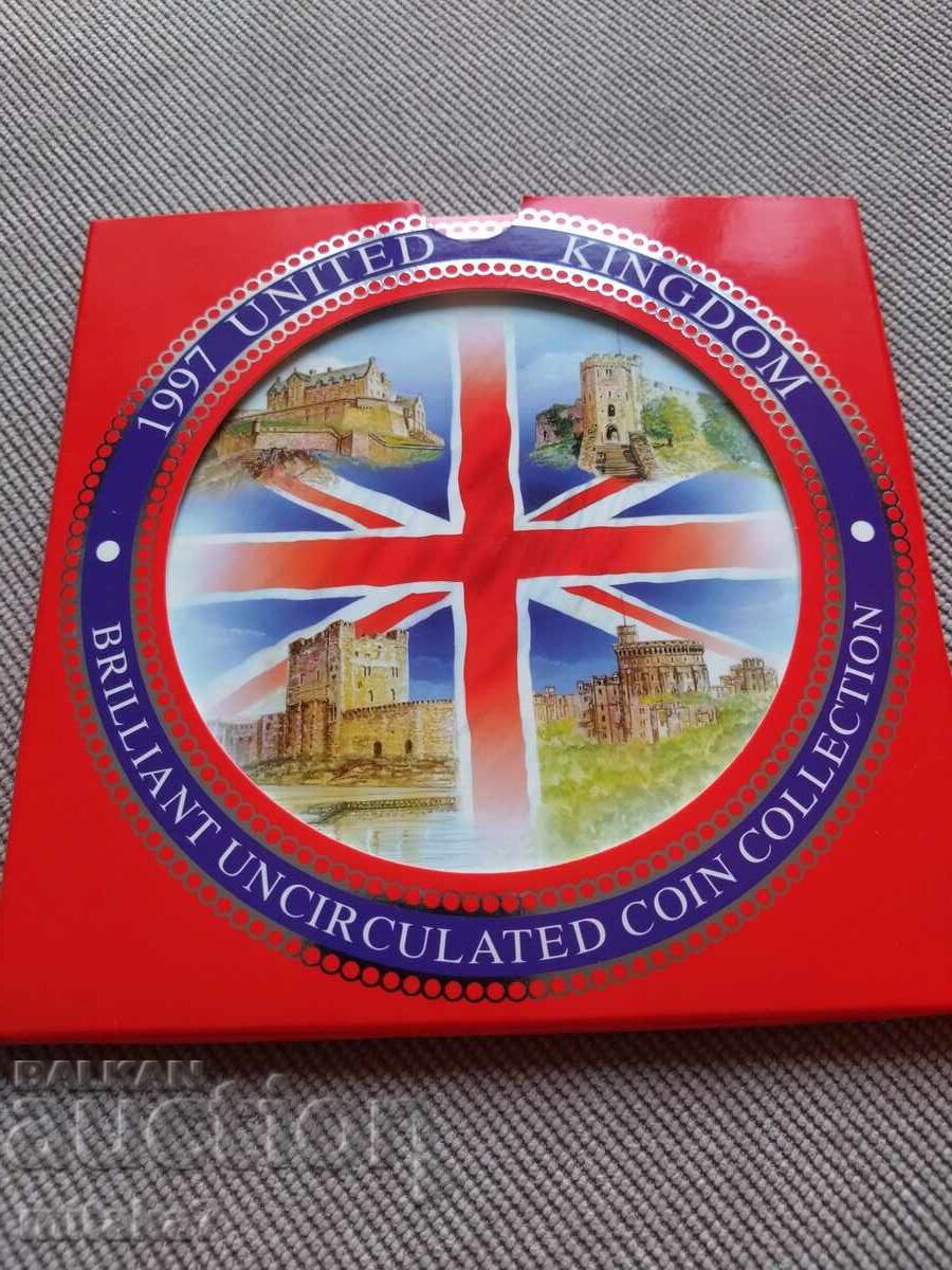 Σετ νομισμάτων 1997, Μεγάλη Βρετανία