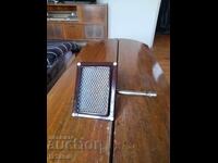 Old stove for a gas cylinder