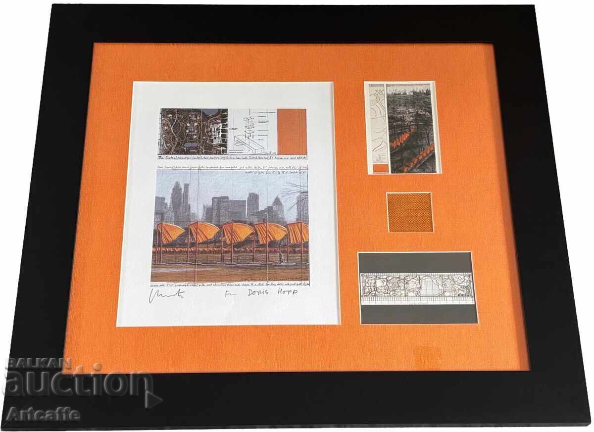Christo-Christo Javacheff The Gates, signed lithograph