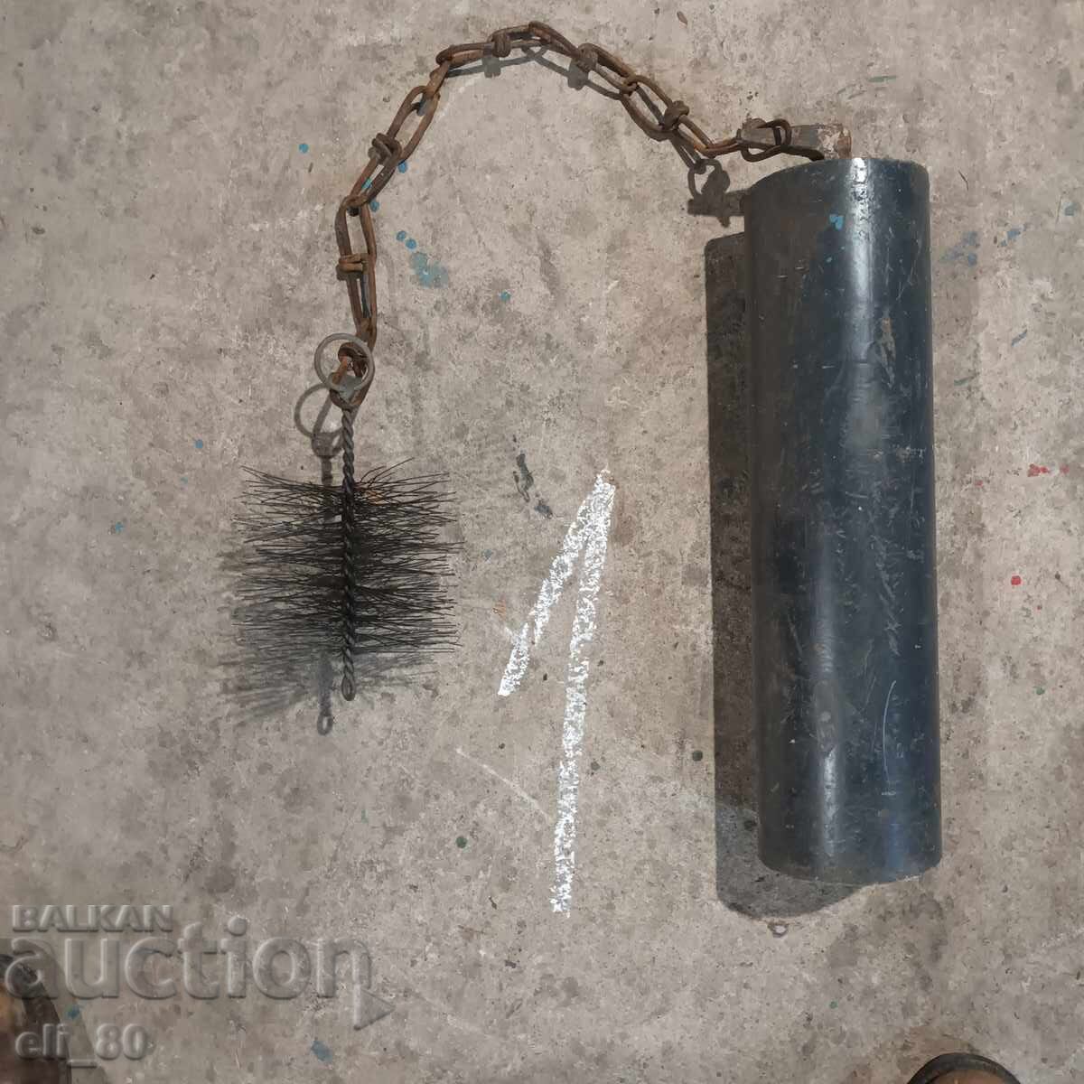 Chimney cleaning brush weight brand new Chimney cleaning brush weight brand new