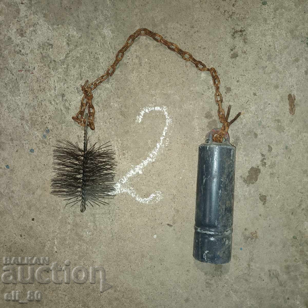 Auction Chimney cleaning brush weight No. 2 brand new Auction Chimney cleaning brush weight No. 2 brand new
