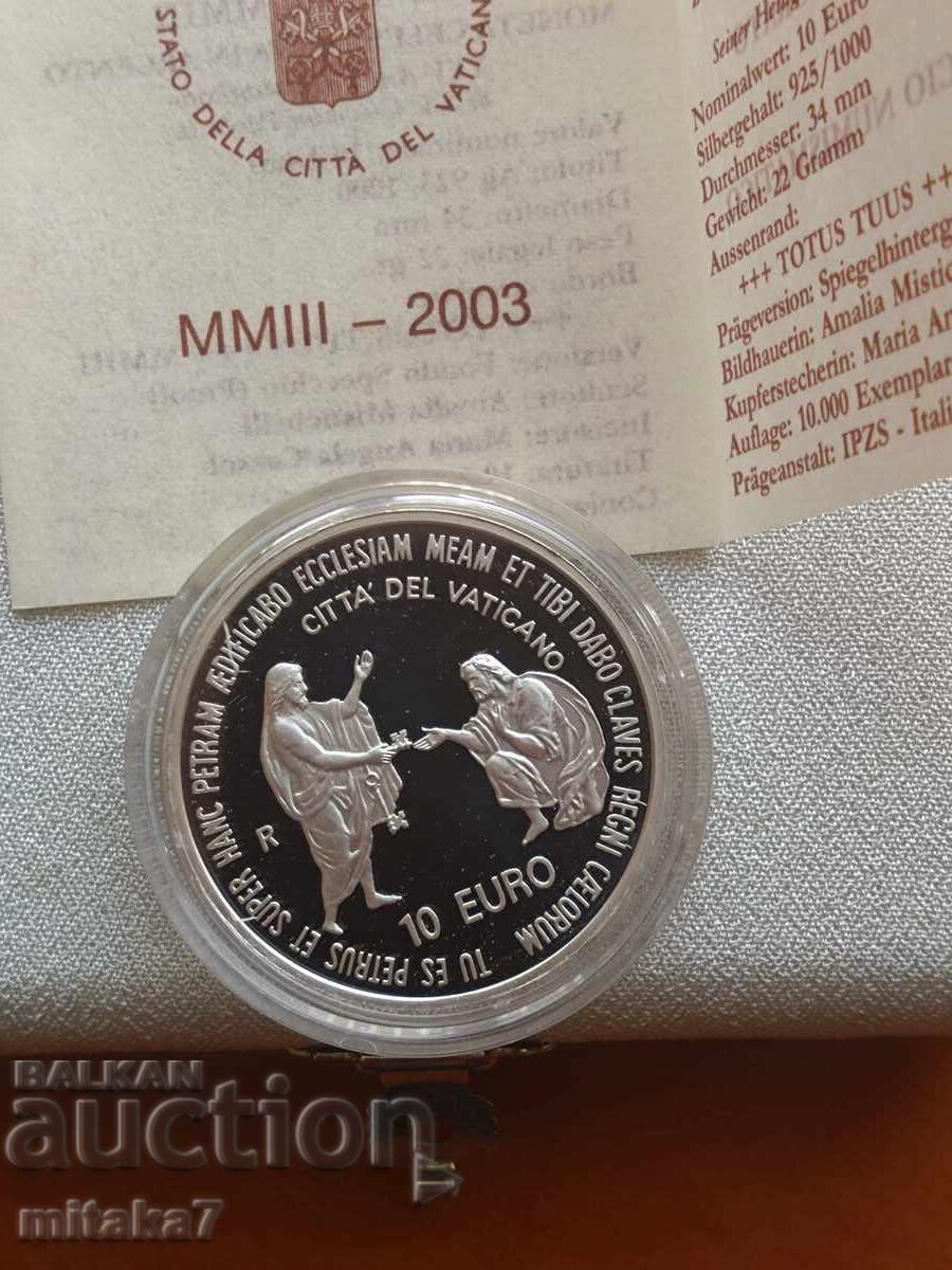 10 ευρώ 2003, Βατικανό - 6