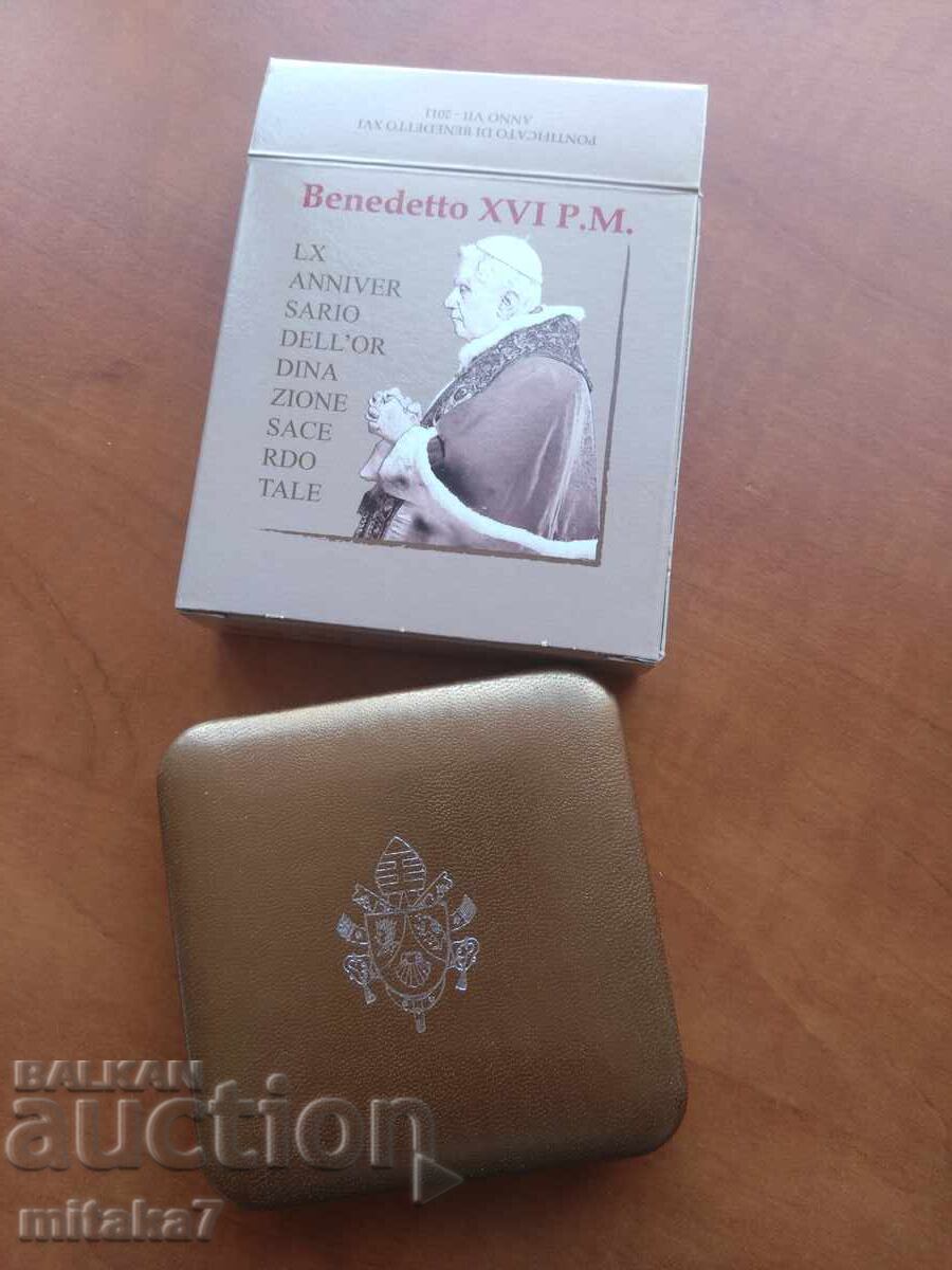 10 euro 2011, Vatican cu preț € 92.00 | 179.94 BGN