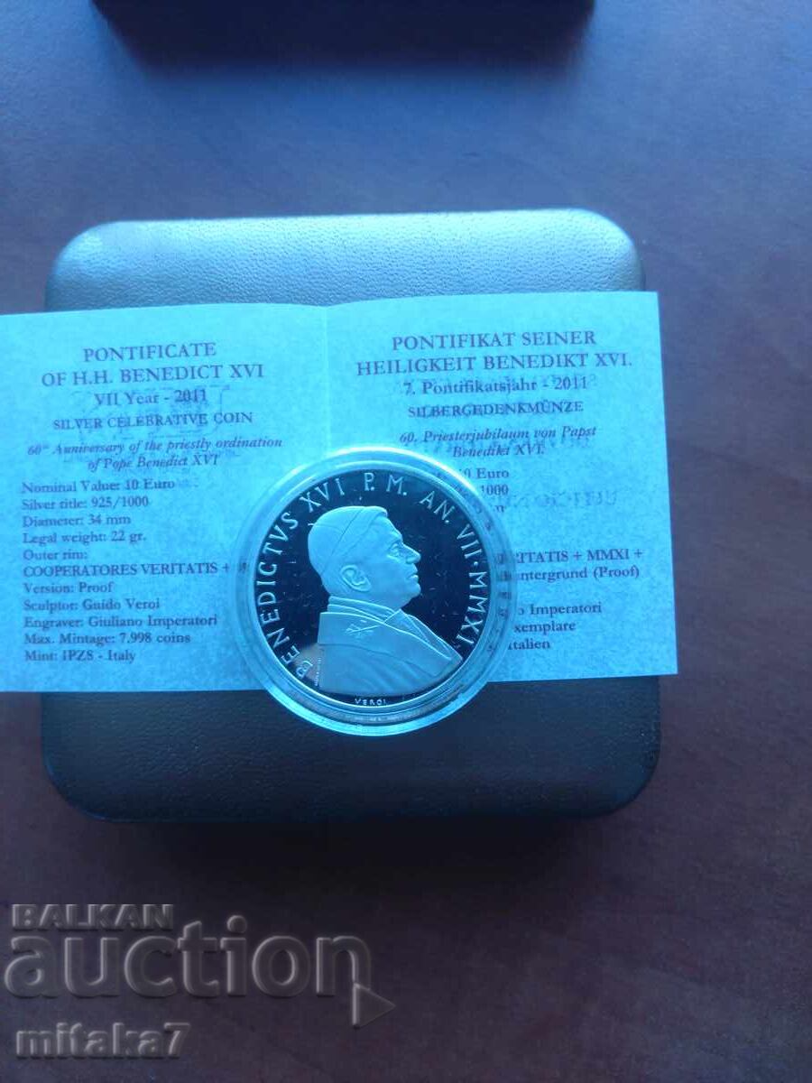 Livrarea 10 euro 2011, Vatican