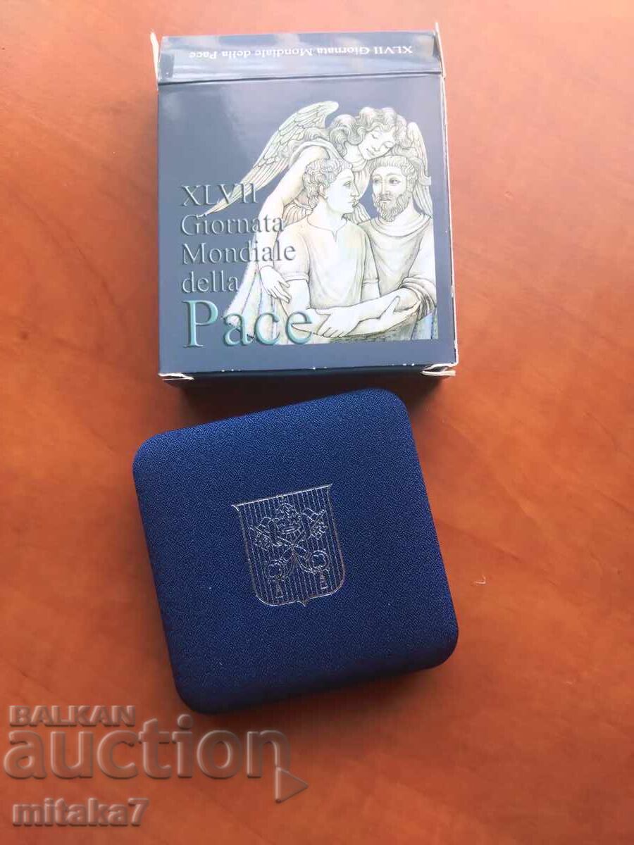 5 ευρώ 2014, Βατικανό με τιμή € 82.00 | 160.38 BGN