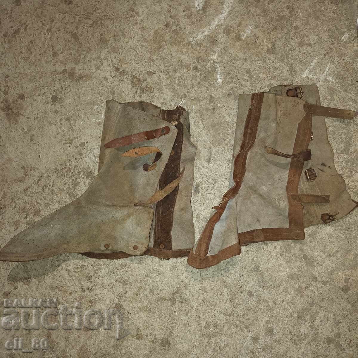 гети от естествена кожа за работа с електрожен гети от естествена кожа за работа с електрожен