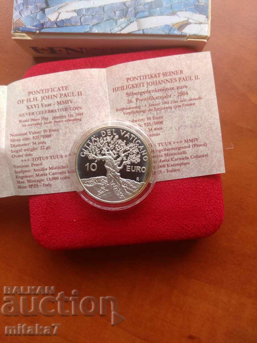 10 ευρώ 2004, Βατικανό - 6