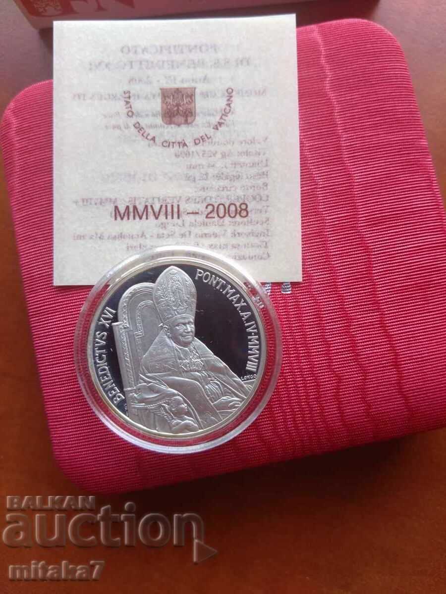 Аукцион 10 евро 2008 година, Ватикана