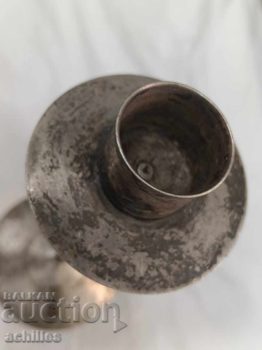 Livrarea Sfeșnic KGB argintat