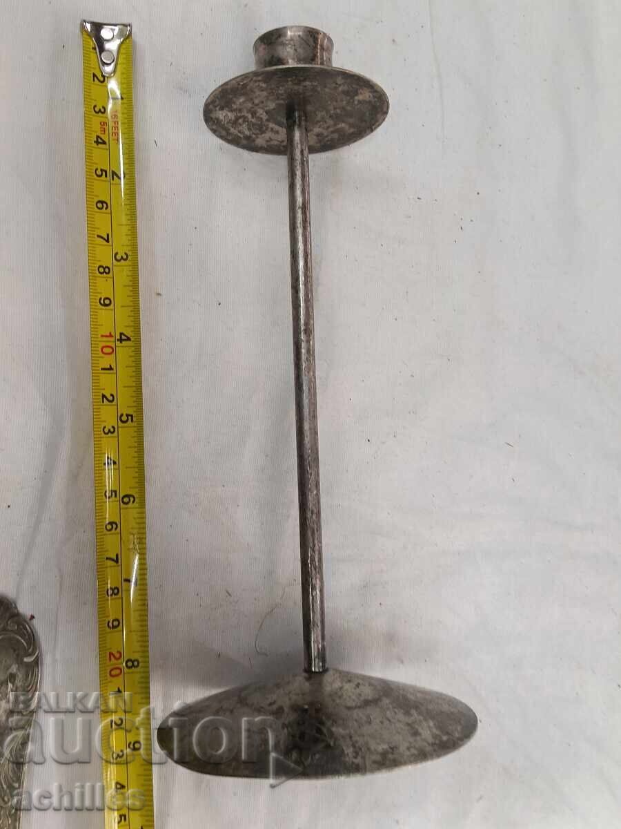 Sfeșnic KGB argintat - 5