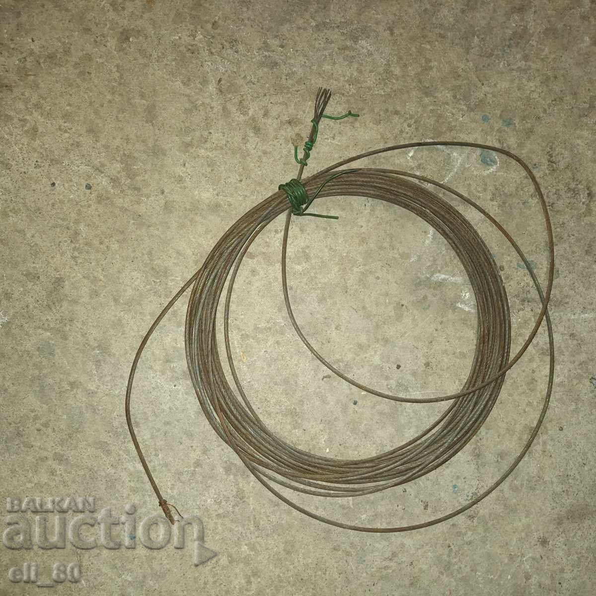 Cablu de oțel 6 mm 15 metri cu preț € 8.00 | 15.65 BGN