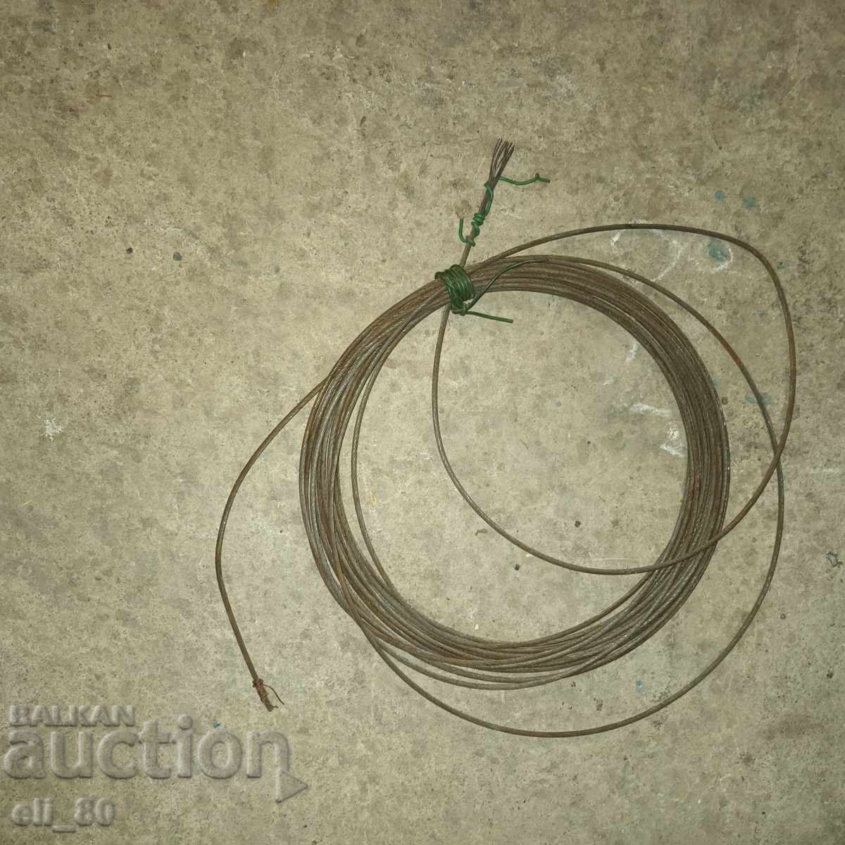 Licitație Cablu de oțel 6 mm 15 metri