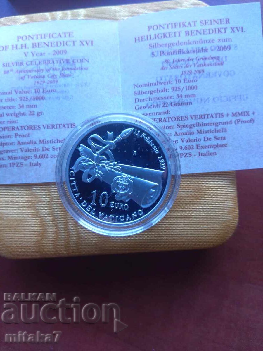 10 euro 2009, Vatican - 5 10 euro 2009, Vatican - 5