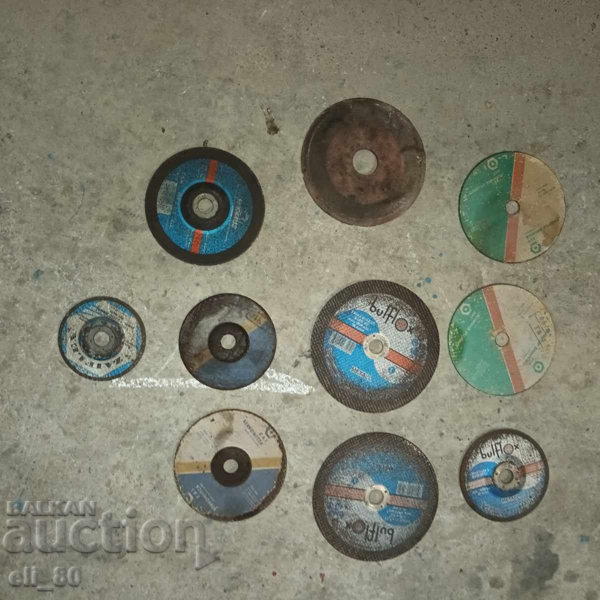 Large lot of angle grinder discs Large lot of angle grinder discs