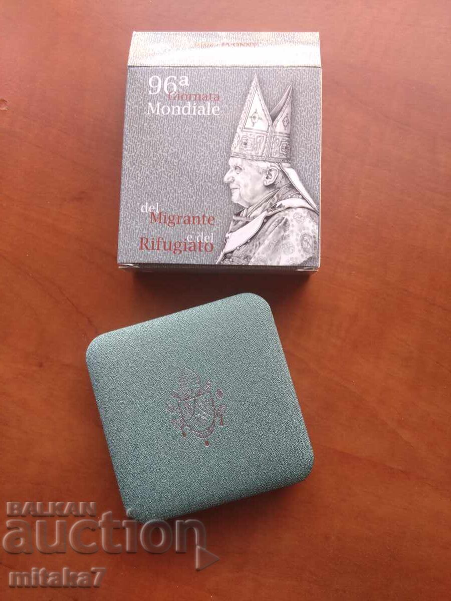 5 euro 2010, Vatican cu preț € 82.00 | 160.38 BGN