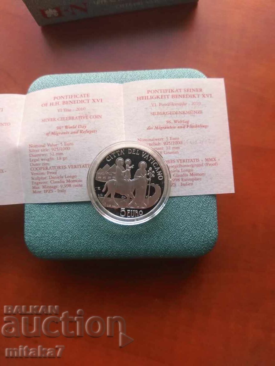 5 euro 2010, Vatican