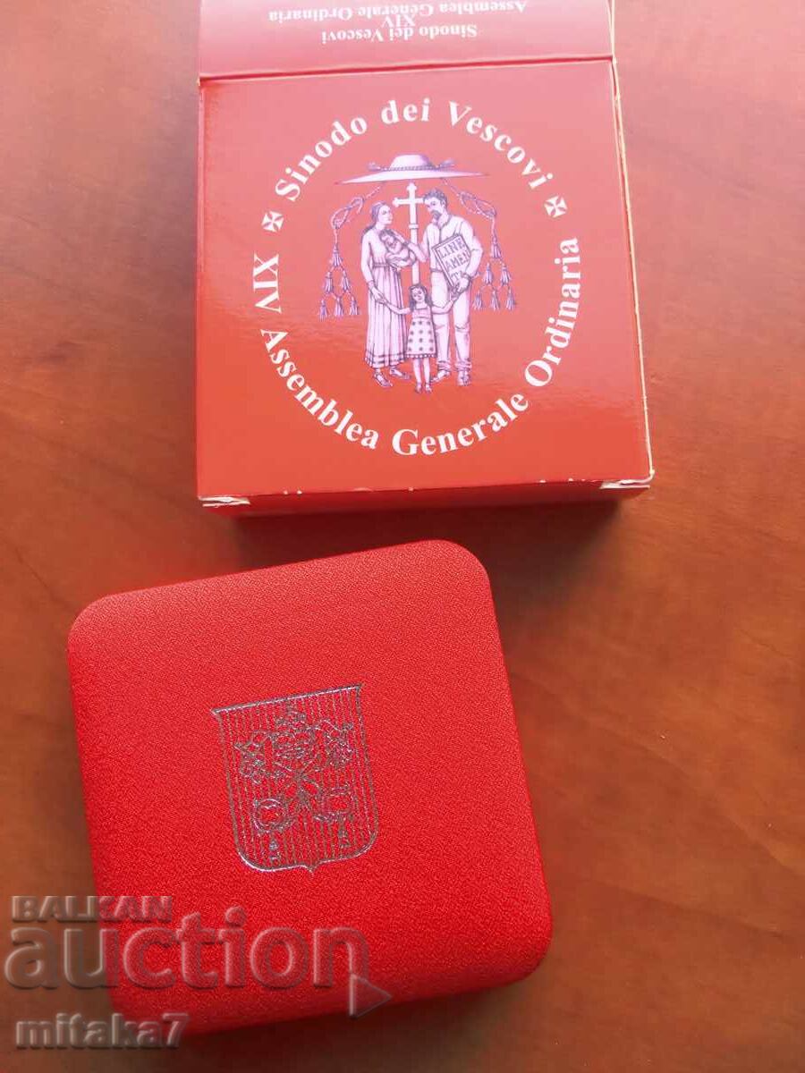 5 ευρώ 2015, Βατικανό με τιμή € 72.00 | 140.82 BGN