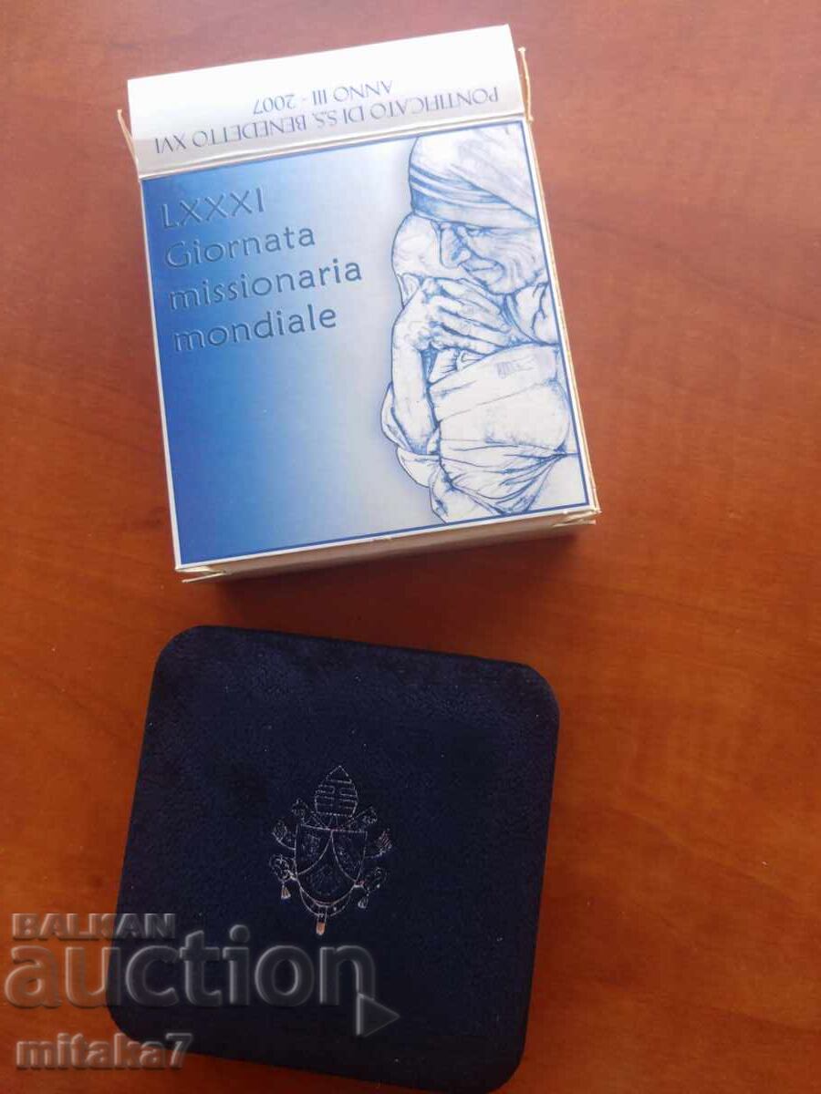 10 euro 2007, Vatican cu preț € 82.00 | 160.38 BGN 10 euro 2007, Vatican cu preț € 82.00 | 160.38 BGN