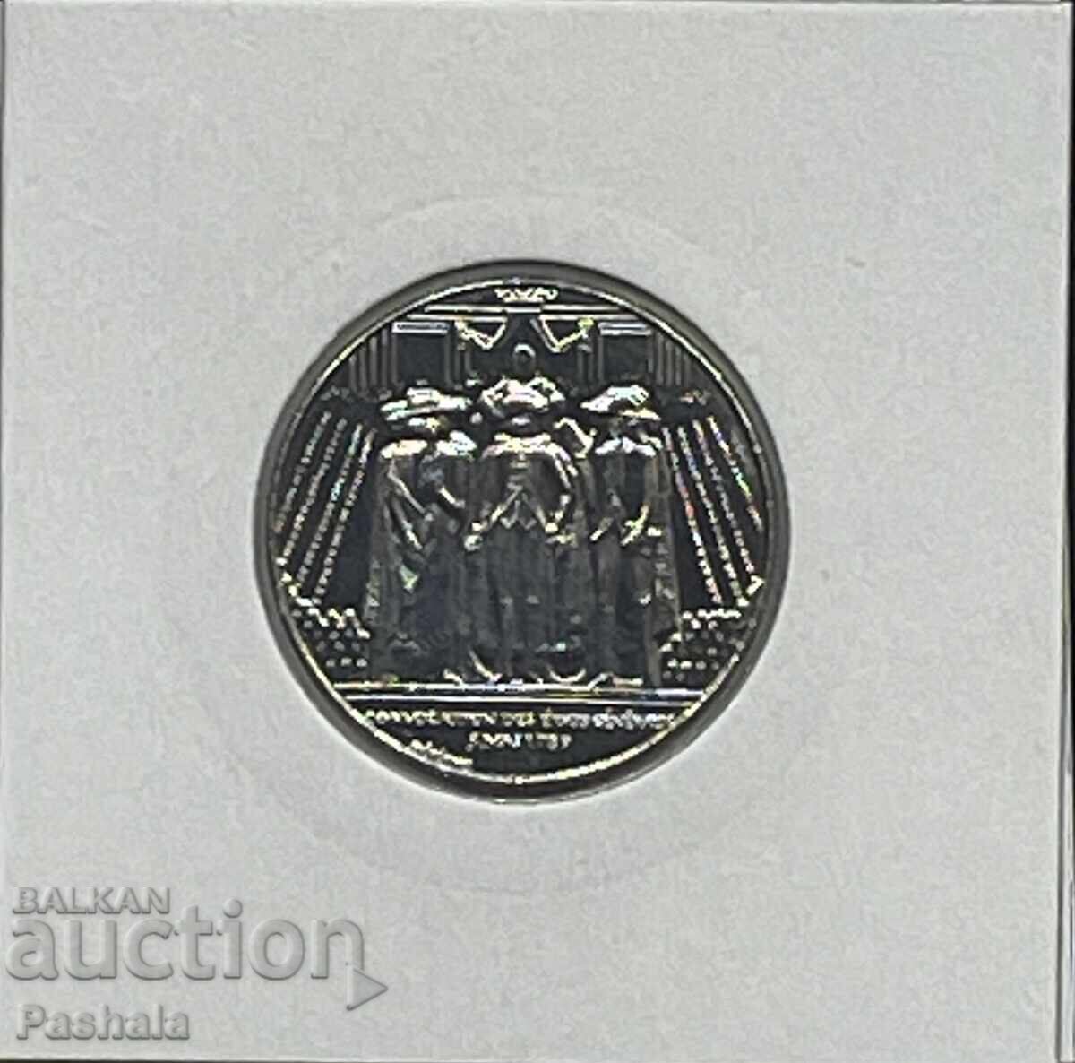 Франция 1 франк 1989 г. с цена € 5.00 | 9.78 лв.