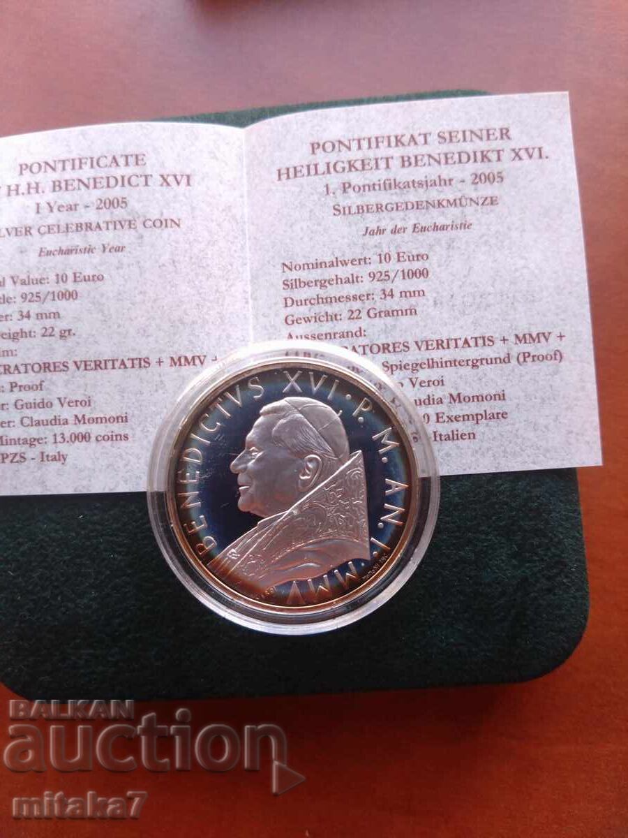 Livrarea 10 euro 2005, Vatican Livrarea 10 euro 2005, Vatican