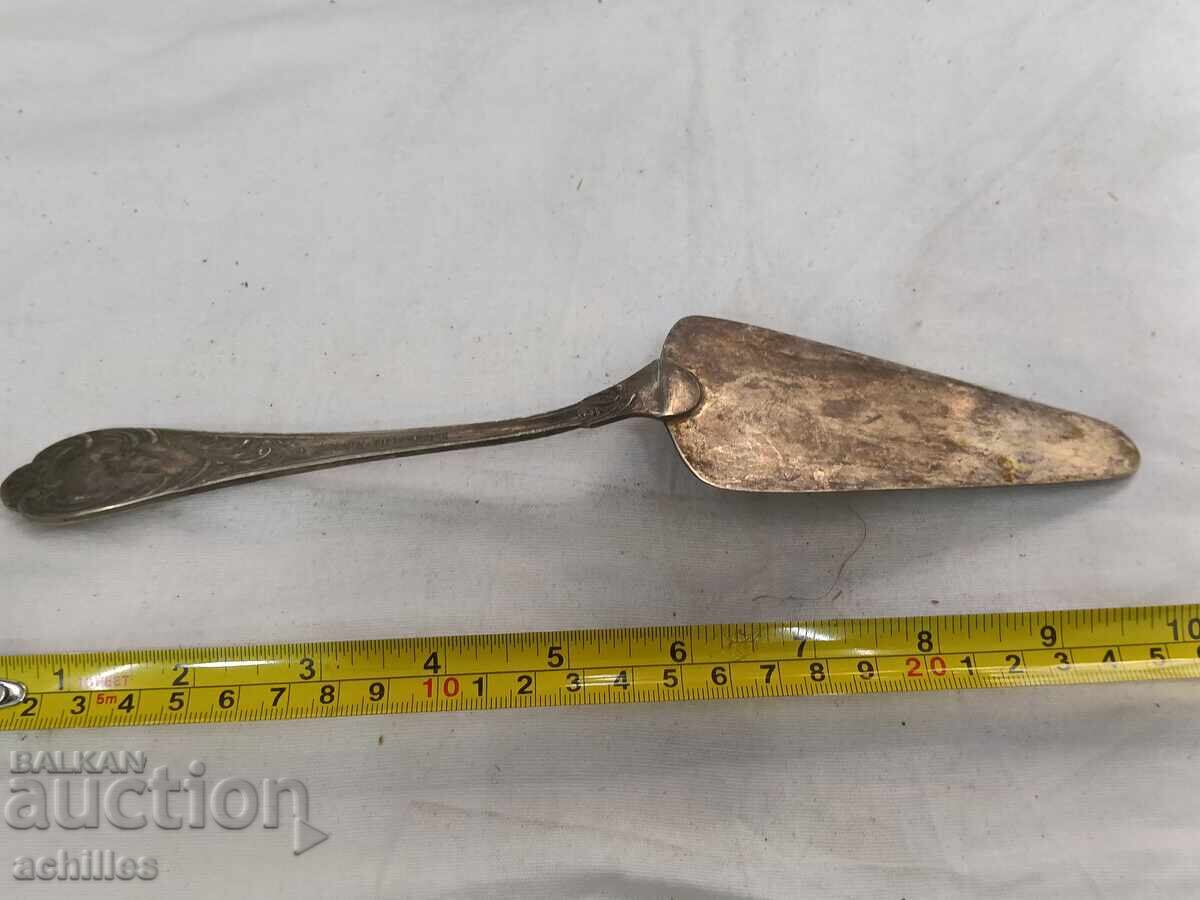 Lopățică pentru prăjituri argintată - 5