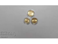 Монета - БЪЛГАРИЯ - Лот - 1 ; 2 ; 5 стотинки - 1999 г. - UNC