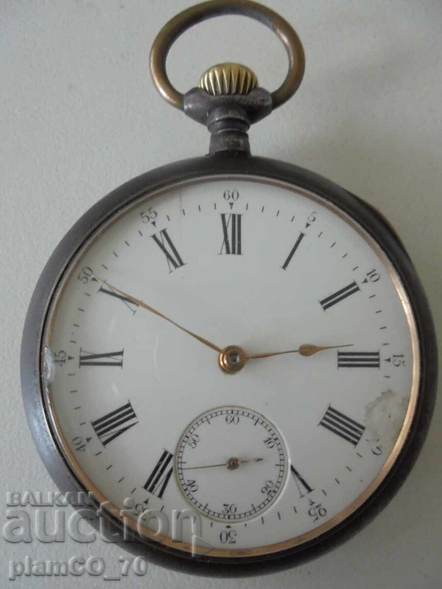 №*8563 Παλαιό ρολόι τσέπης – στρατιωτικό στυλ - 7