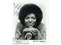 POLYDOR FOTOGRAFIE MUZICĂ AUTOGRAF GLORIA GAYNOR DEFECT J510