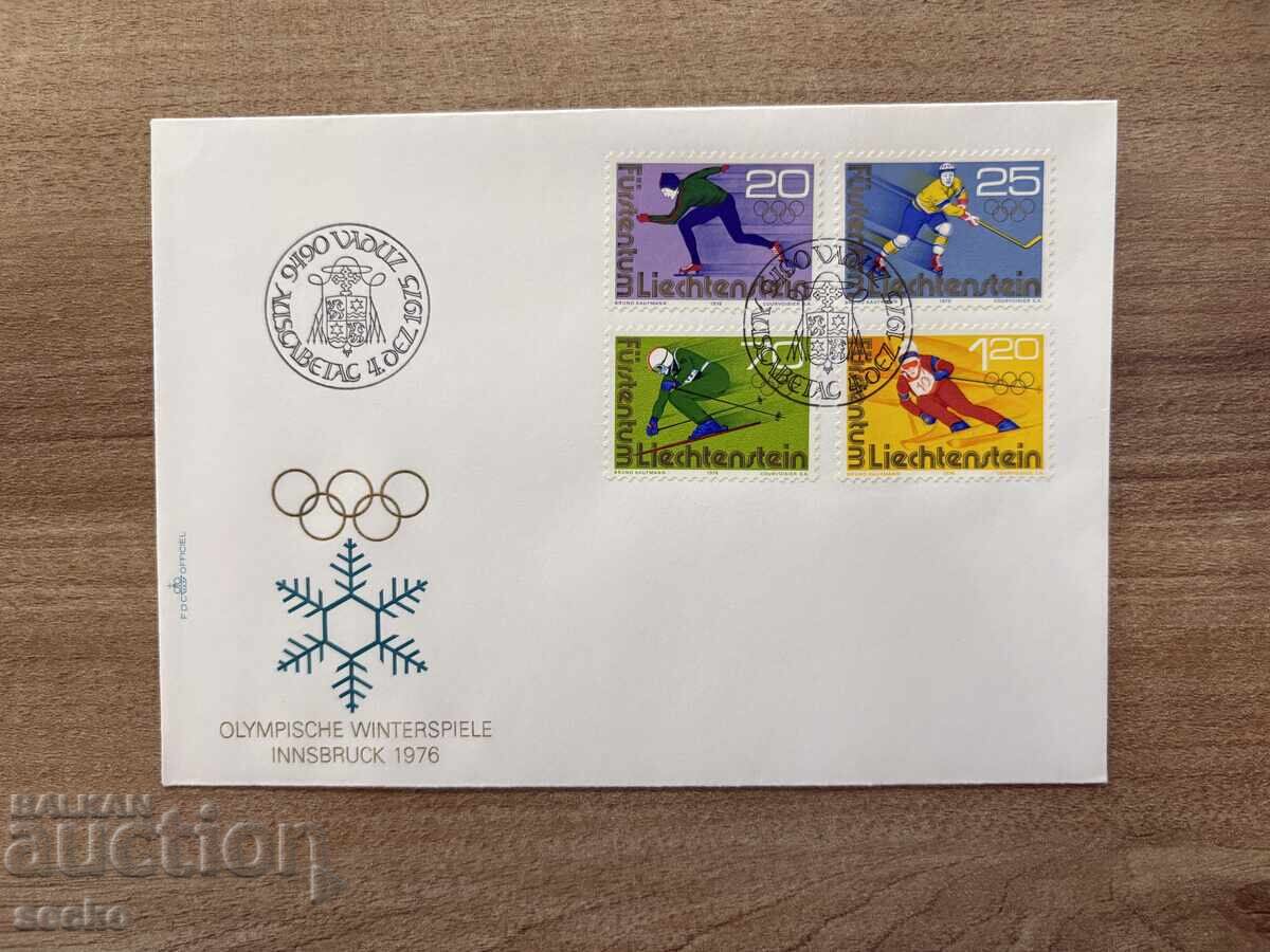 Liechtenstein - Jocuri Olimpice de Iarnă - Innsbruck 1976 (1975)