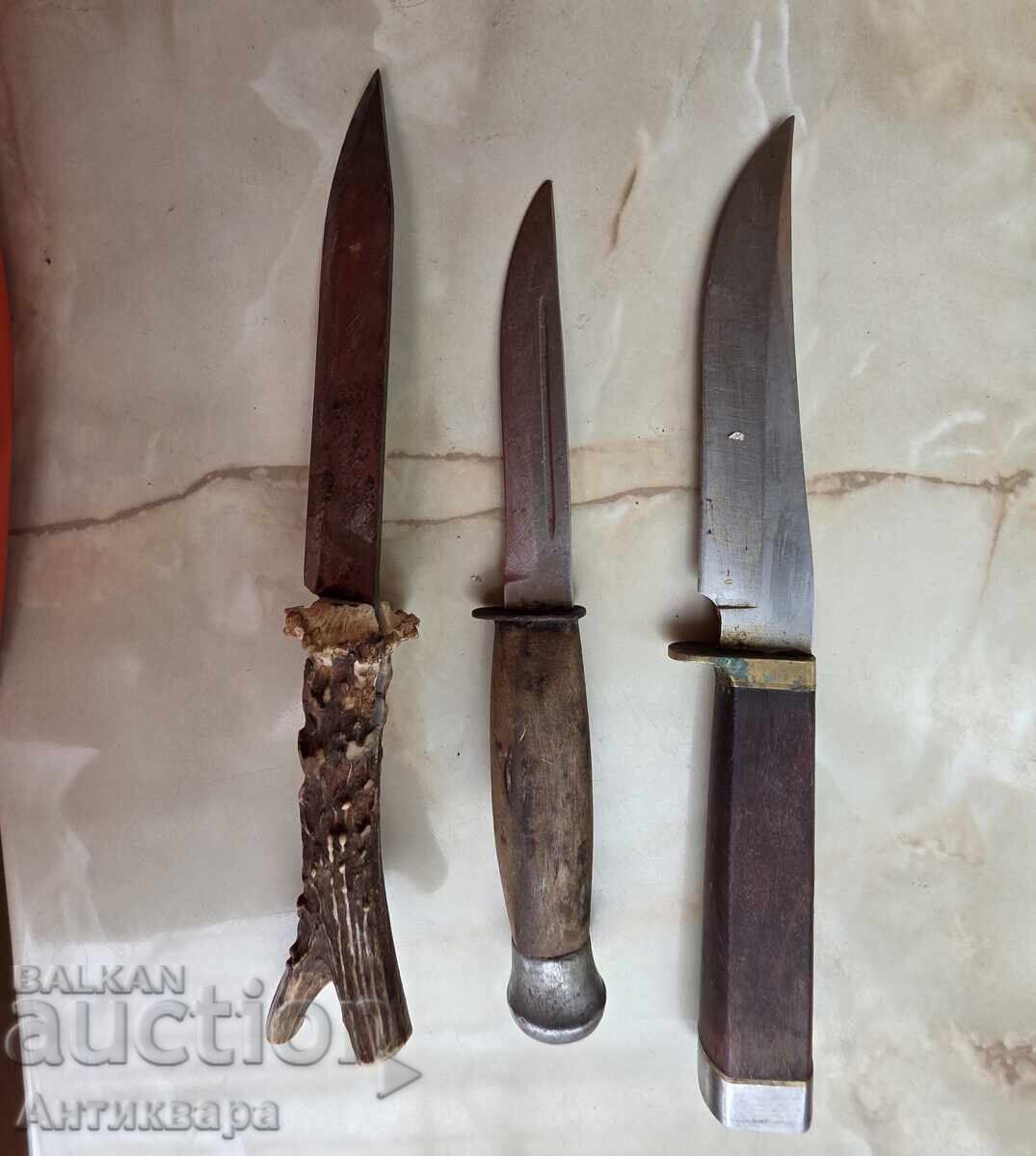 3 παλιά μαχαίρια 3 παλιά μαχαίρια