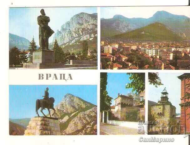 Картичка  България  Враца 2*